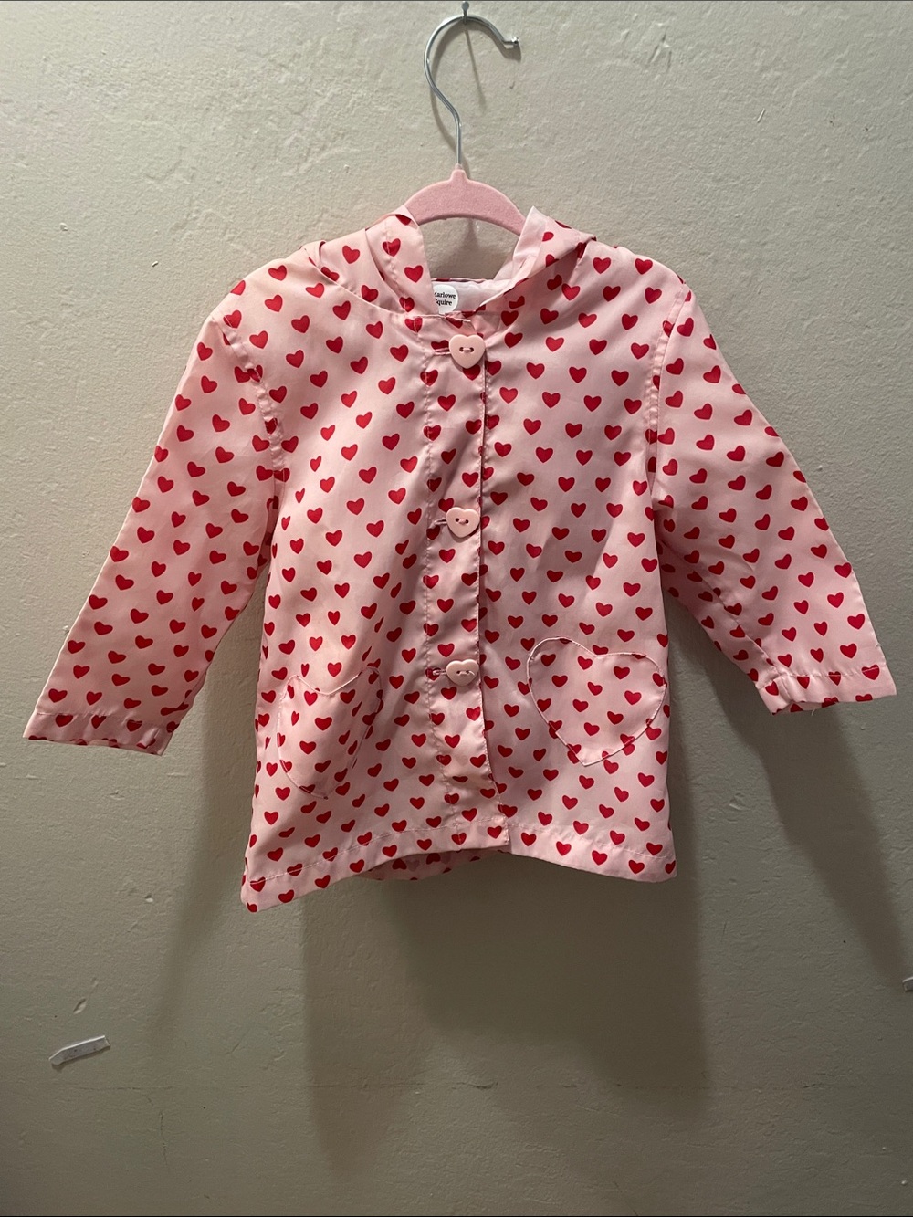 Heart Rain Jacket 12 months
